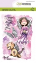 Craft Emotions Clear Stamps - Angel & Bear 1